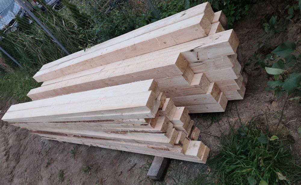 Kantówka, kantówki, krawędziaki, belki 10x10 10x5 Drewno konstrukcyjne