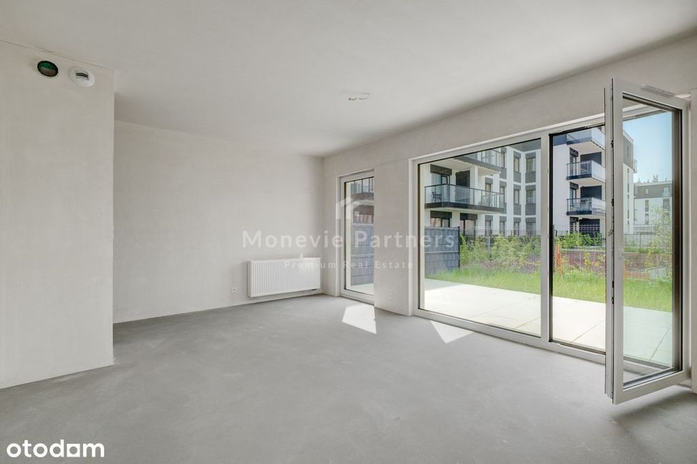 Apartament 2 pok. z dużym ogrodem, wysoki parter