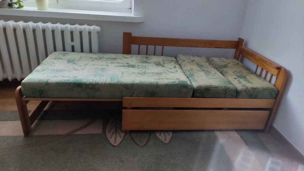 2 składane łóżka