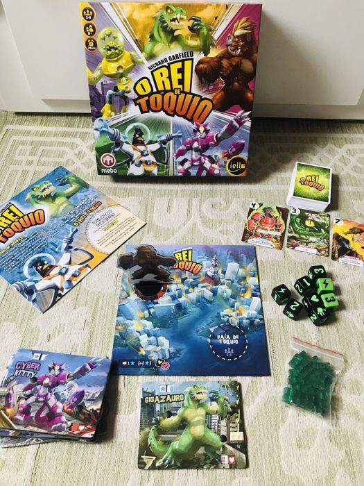 O REI DE TÓQUIO  jogo de tabuleiro