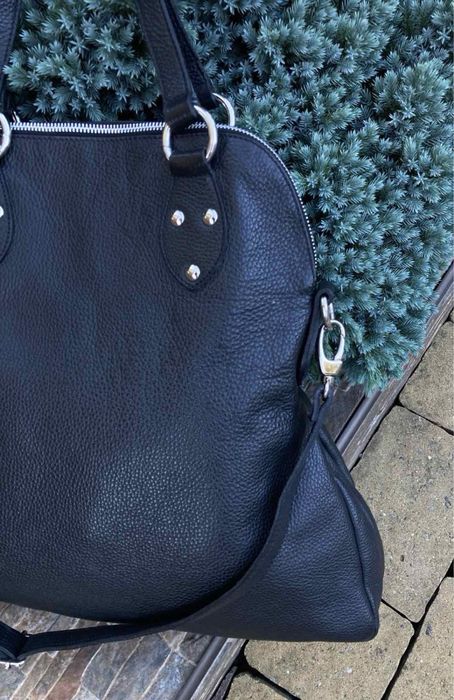 EMANUELE GELMETTI Італія розкішна шкіряна жіноча сумка натуральна шкір