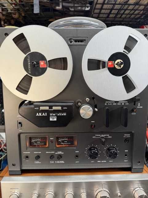 Akai GX 215d magnetofon szpulowy z 3 szpulami