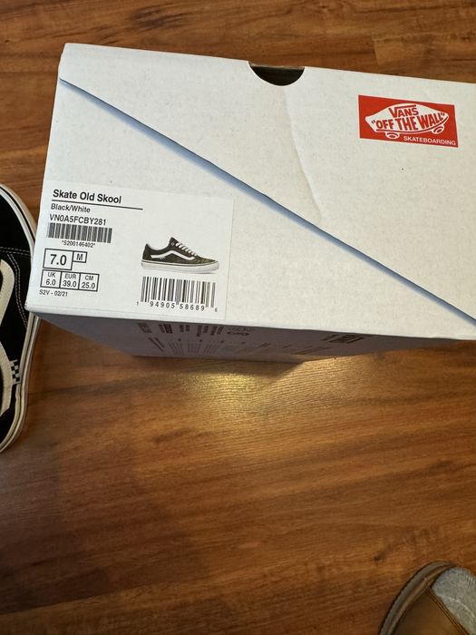 Oryginalne nowe trampki buty vans old skool old school 39