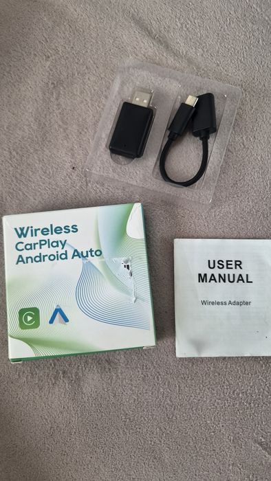 Android auto Carplay adapter bezprzewodowy