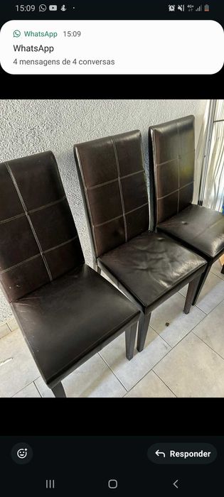 mesa + 4 cadeiras