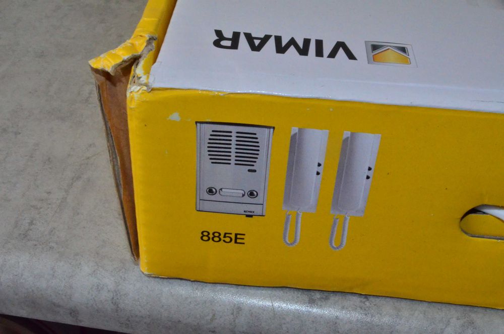 Domofon dwurodzinny interkom Vimar 885E 4-2