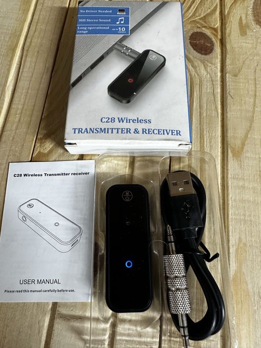 Аудіо адаптер Bluetooth C28 Wireless
