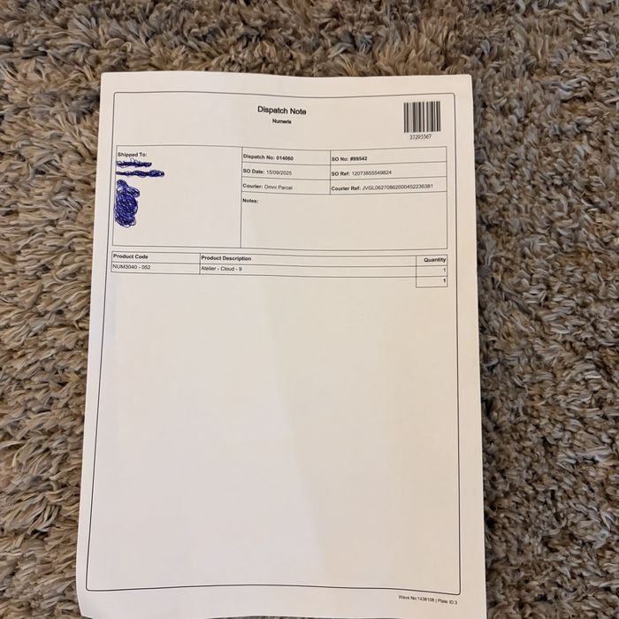 Numeris 43 - Atelier Nuvem (usadas uma vez)