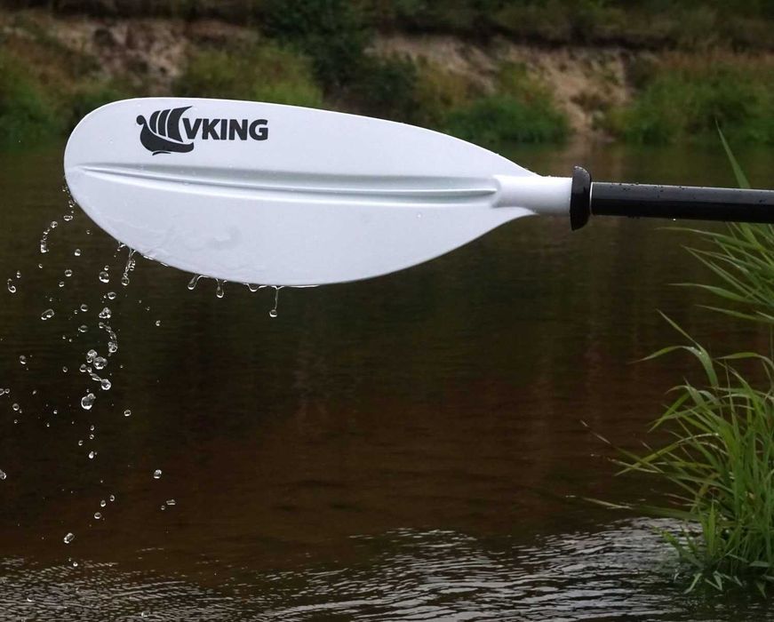 Wiosło kajakowe kajak składane dwuczęściowe 225/230 cm