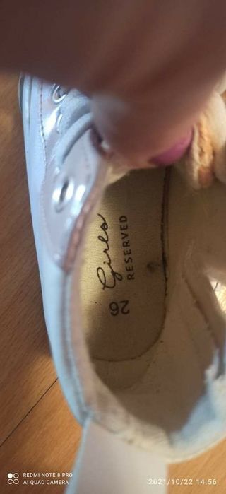 Buty dziewczęce do kostek 26
