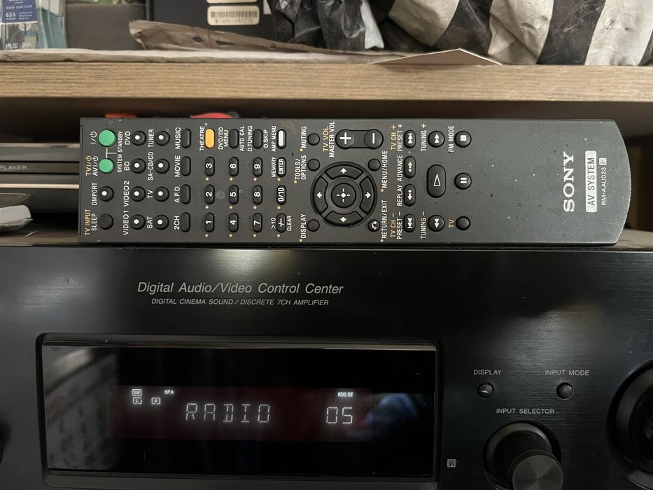 Sony STR-DG720  w systemie 7.1,105 Watt na kanał hdmi