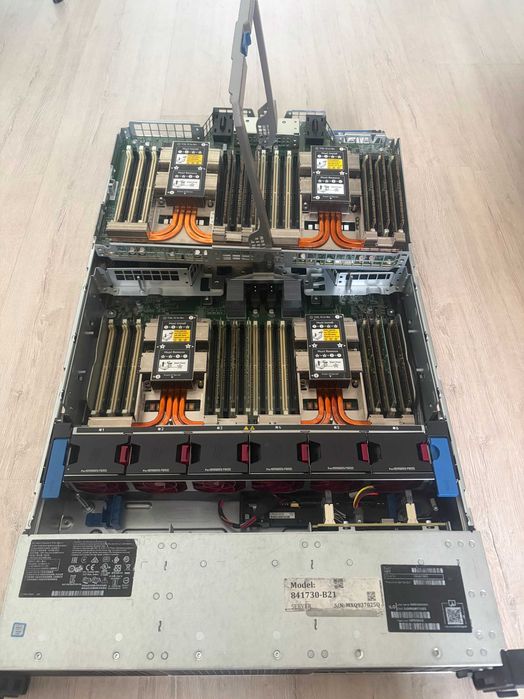 HPE DL560 Gen10 96 ядер / 192 потоки | 4× Xeon Platinum 8160
