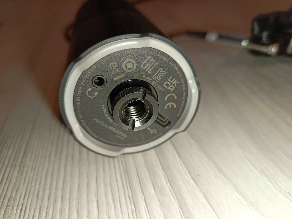 Mikrofon, ramię, zestaw