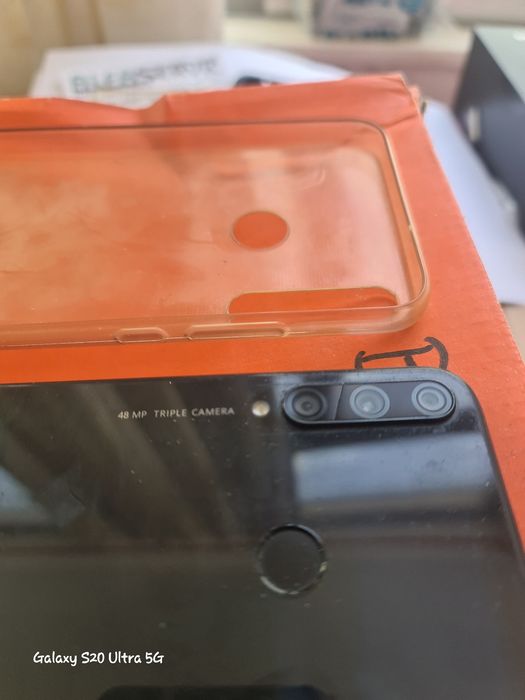 Huawei  p40  lite  a trabalhar