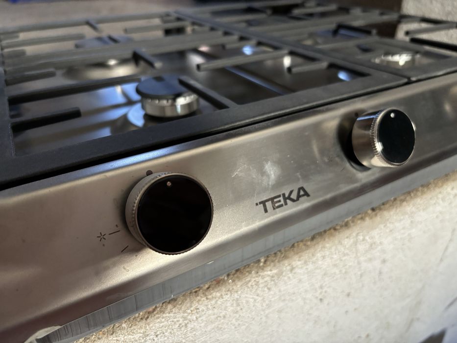 Placa de gás Teka modelo EX 60.1 4G AI AL CI BTN 58cm
