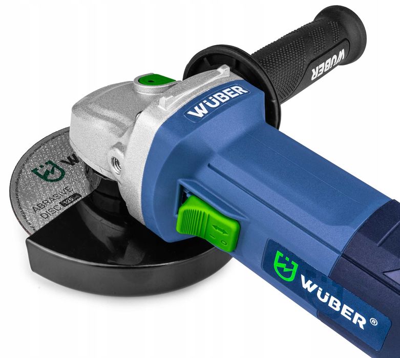 Szlifierka Kątowa Diax Mocna Kątówka + 10 Tarcz 125 Mm Zestaw Wuber