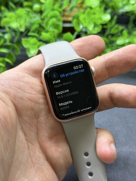 Apple Watch 5, 40mm, Rose Gold (Neverlock) Епл Вотч 5