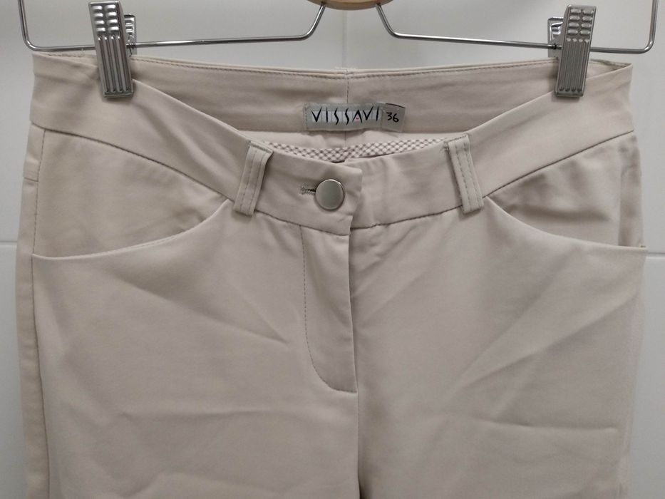 Beżowe spodnie VISSAVI