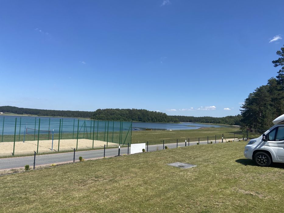 Kameralne pole kempingowe nad jeziorem, balia ogrodowa, kaszuby!