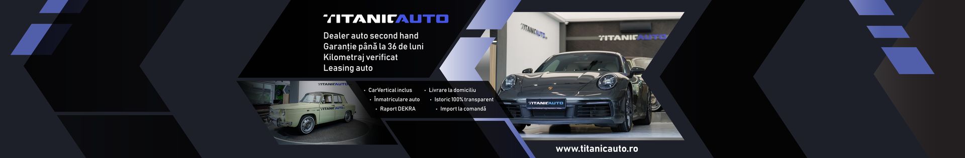 Titanic Auto top banner