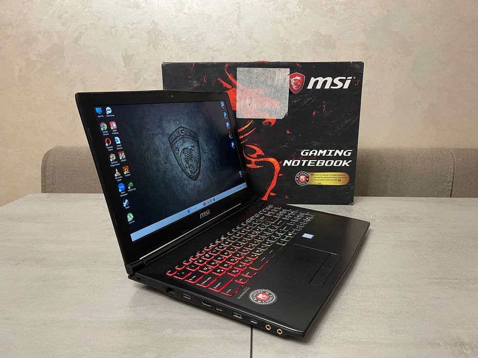 Ігровий ноутбук MSI GP62MVR Leopard, i7, 16GB, 256GB+1TB, GTX 1060 6GB