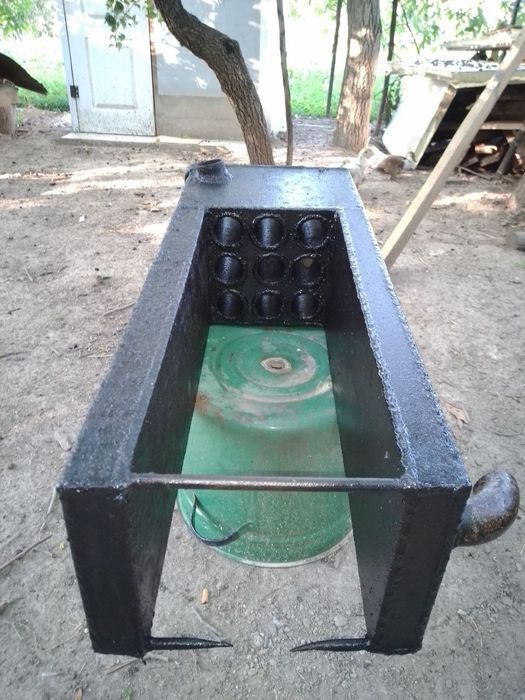 Радіатор для пічного парового опалення в грубці.
Довжина 95 с