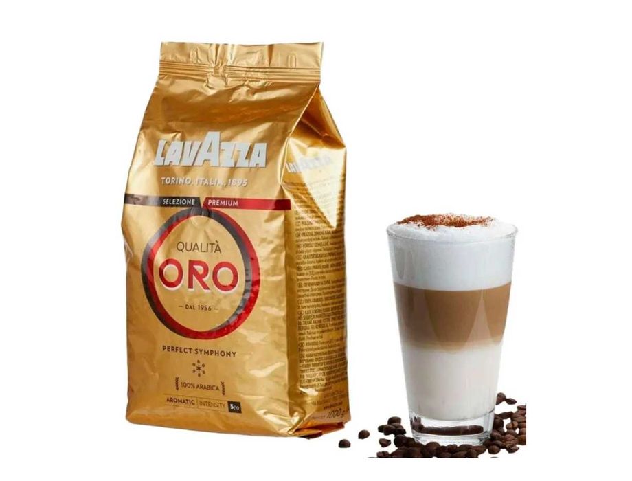 Кава в зернах Lavazza Qualita Oro, Crema Aroma 1 кг