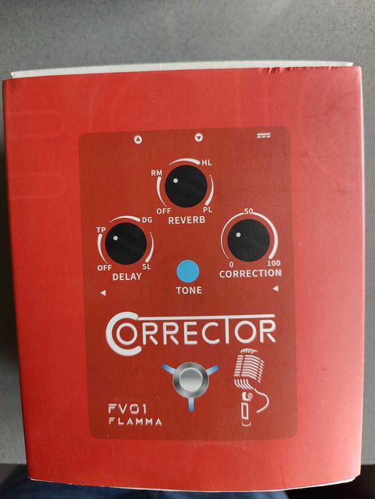 Pedal de efeitos Flamma FV01 Vocal & Guitar FX