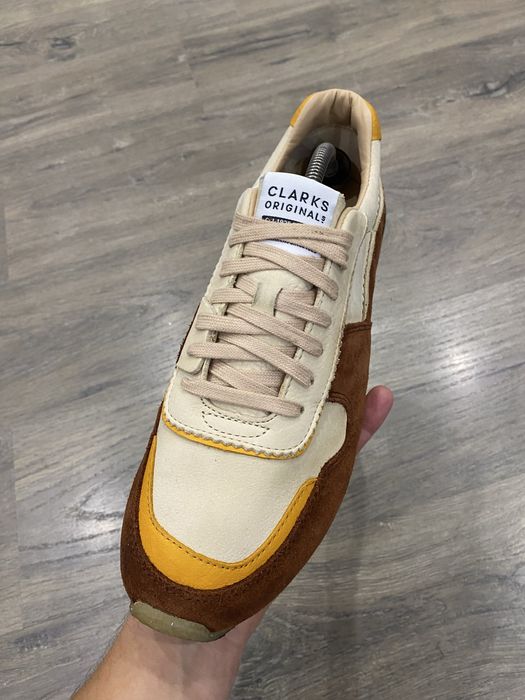 Кроссовки кожаные Clarks Оригинал Размер 44 - 28 см