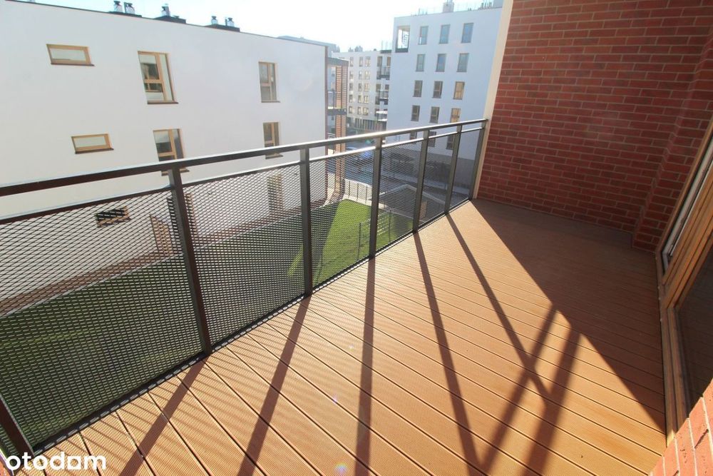 Nowe 2 pokoje 48 m2 al. Ken balkon garaż komórka