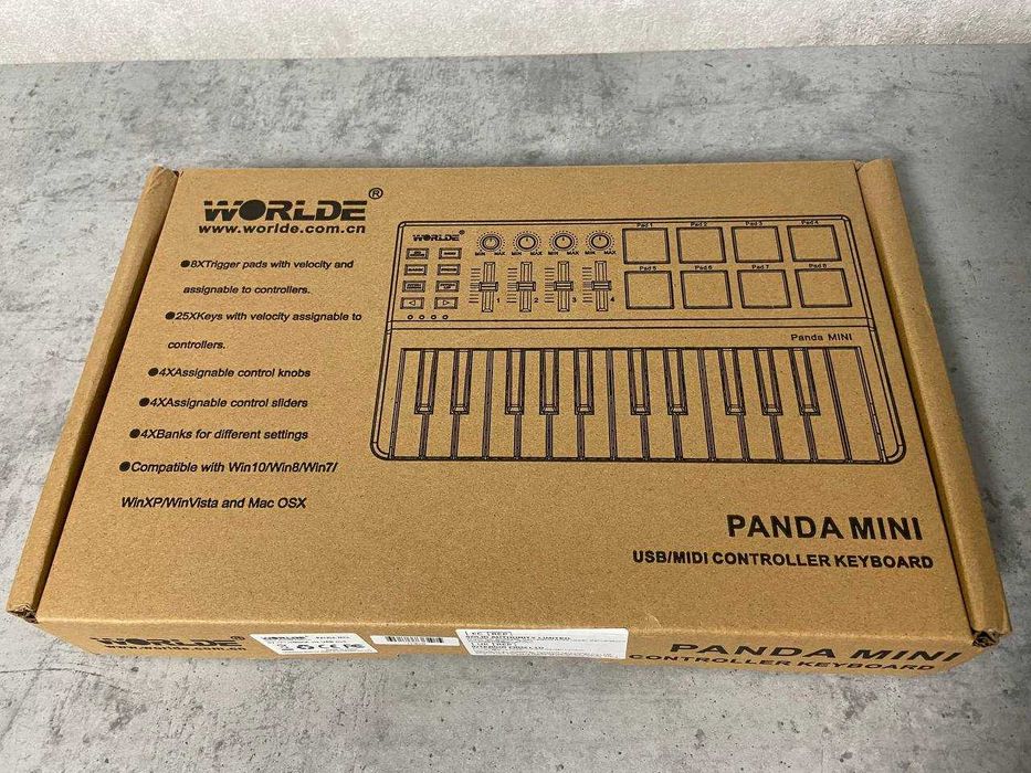 Миди-клавиатура Worlde Panda мини: 3 000 грн. - Студійне обладнання ...
