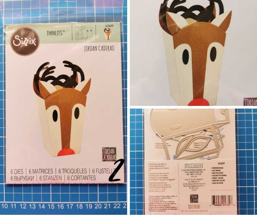 Cortantes vários Sizzix novos - Natal e Inverno - Entrega imediata