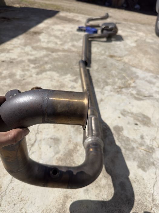 Escape em inox 63,5mm para 1.9 TDI