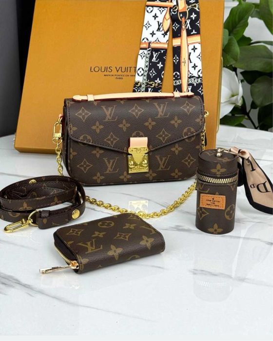Подарунковий набір Louis Vuitton 4в1