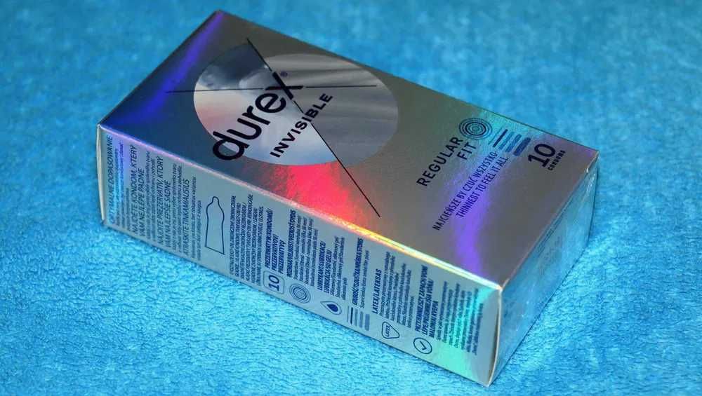Durex Regular Fit Invisible 10 sztuk prezerwatywy Durex
