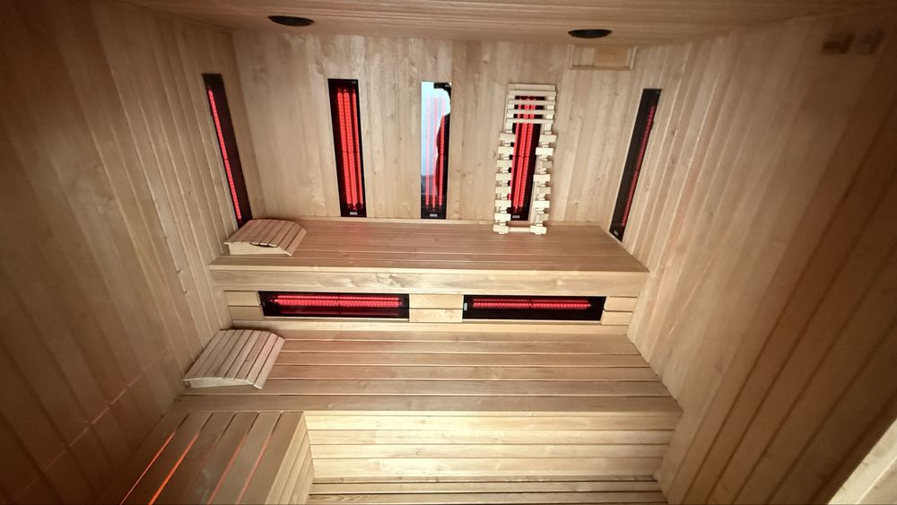 Sauna ogrodowa PREMIUM na wymiar z montażem