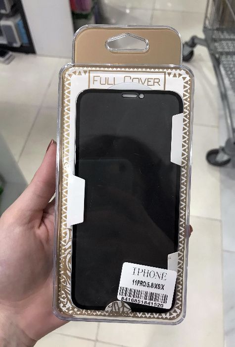 Película de vidro Privacidade iPhone 8P/X/XS/XR/11/11 Pro/12/13/14/15