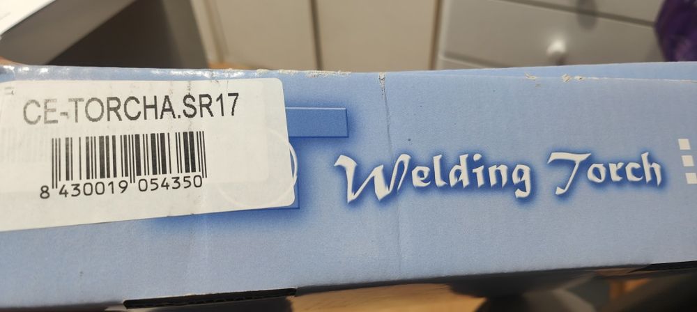 Tocha Tig DM 10-25, 4m Refª CE-TORCHA.SR17 CEVIK