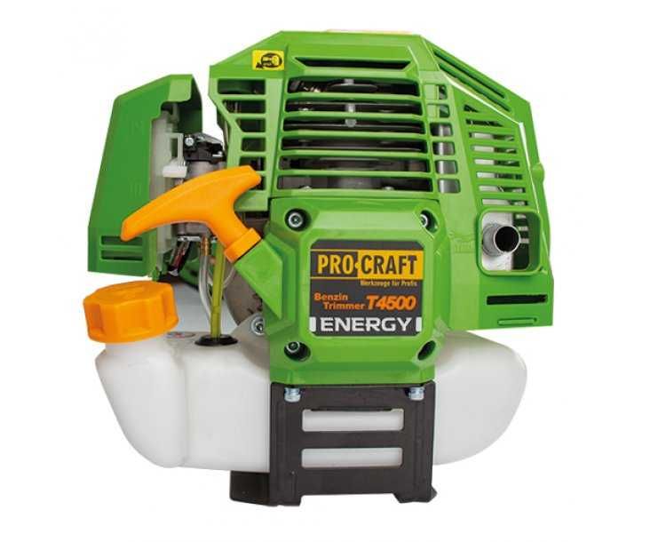 Коса бензиновая Procraft T4500 NEW Ремень рюкзак, Три ножі, катушка