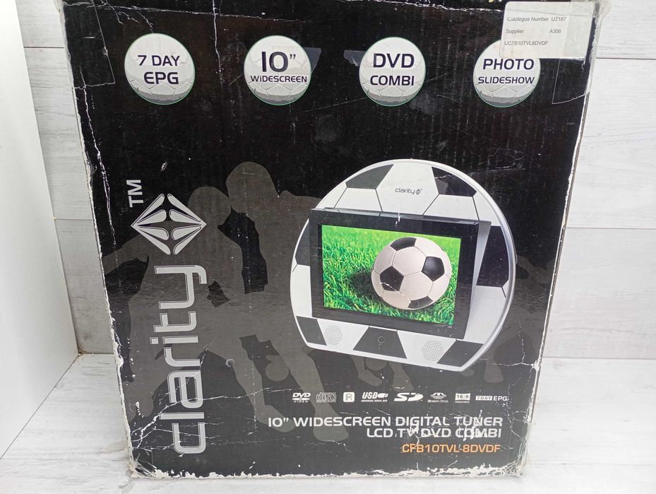 TV Lcd 10 Odtwarzacz DVD DVB-T DC12 V Piłka Zobacz