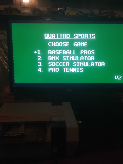 Quattro Sports Nintendo NES Codemasters Pegasus