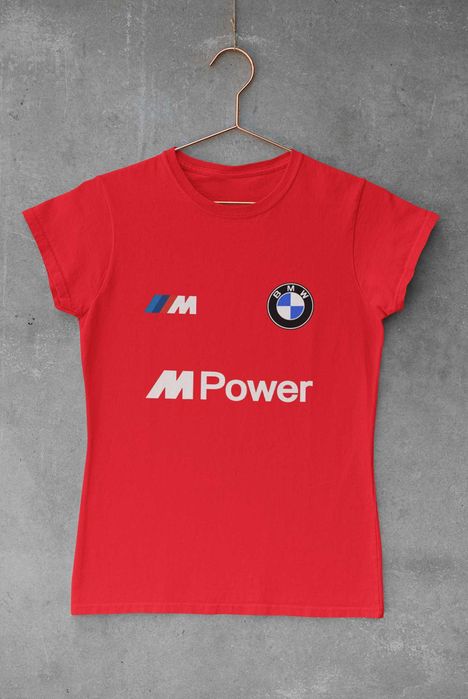 T-Shirt Mulher BMW M Performance | Feita à Mão