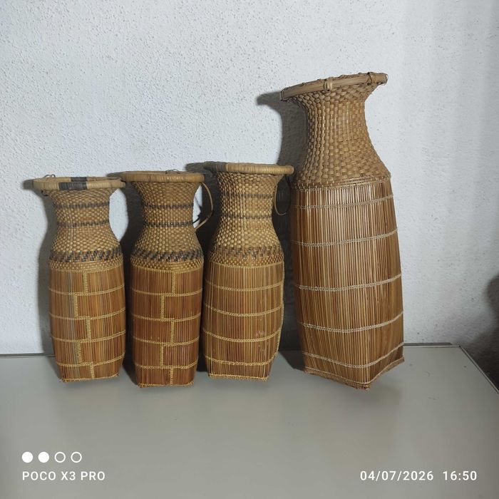 Cesto artesanal Angolano