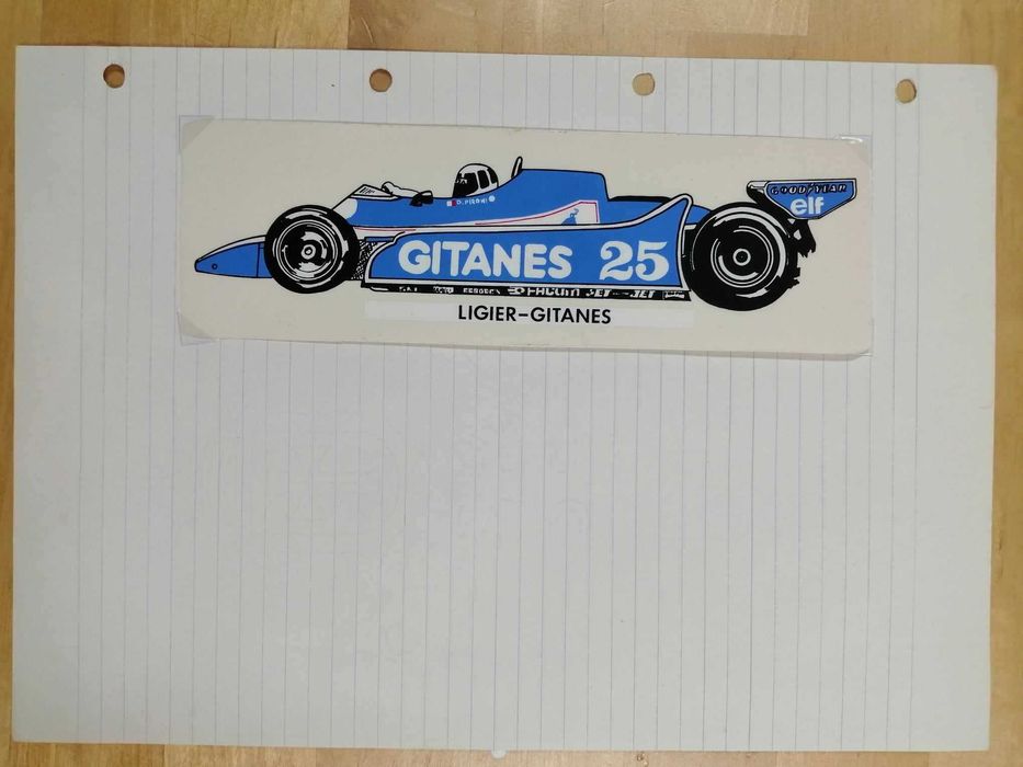 Autocolantes Automobilismo - Fórmula 1 - VINTAGE