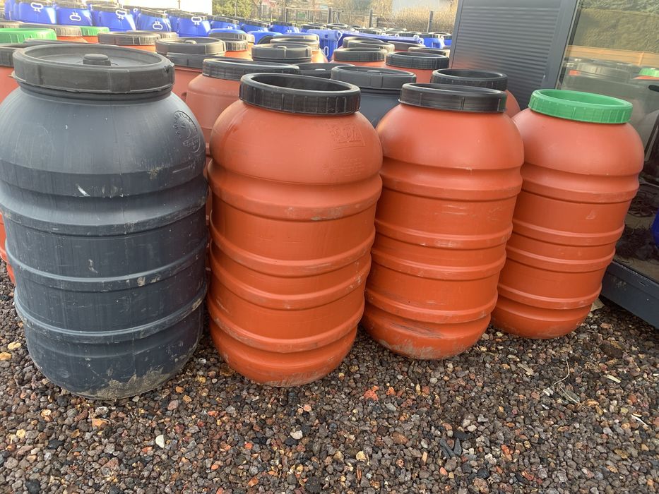 Beczki plastikowe#kanistry#spożywcze#20-60l#100-160l#200-220l# tran