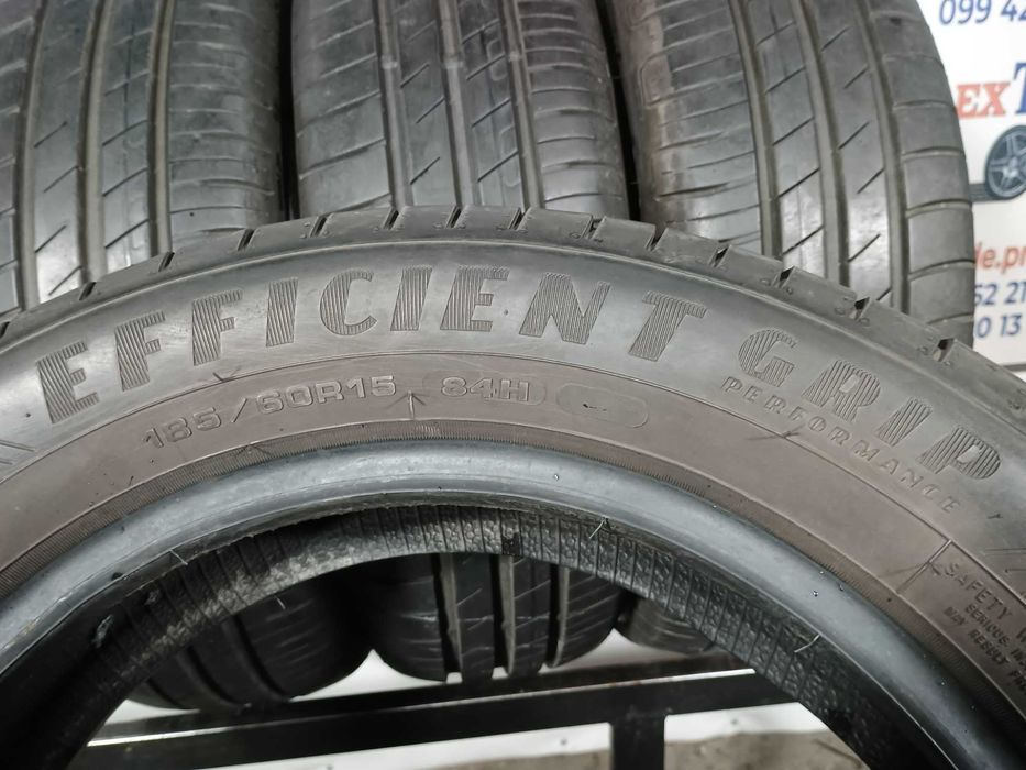 4шт 185/60 15 Goodyear EfficientGrip Performance літні шини