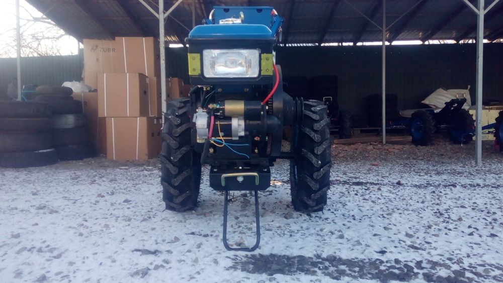 Мотоблок Zubr 12 к.с  з електричним стартером