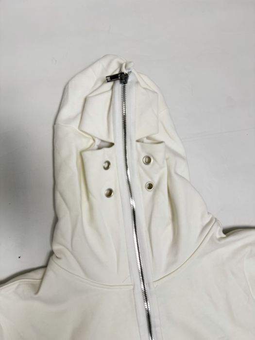 зип худи Rick owens DRKSHDW Gimp white zip up M L protocol index prada