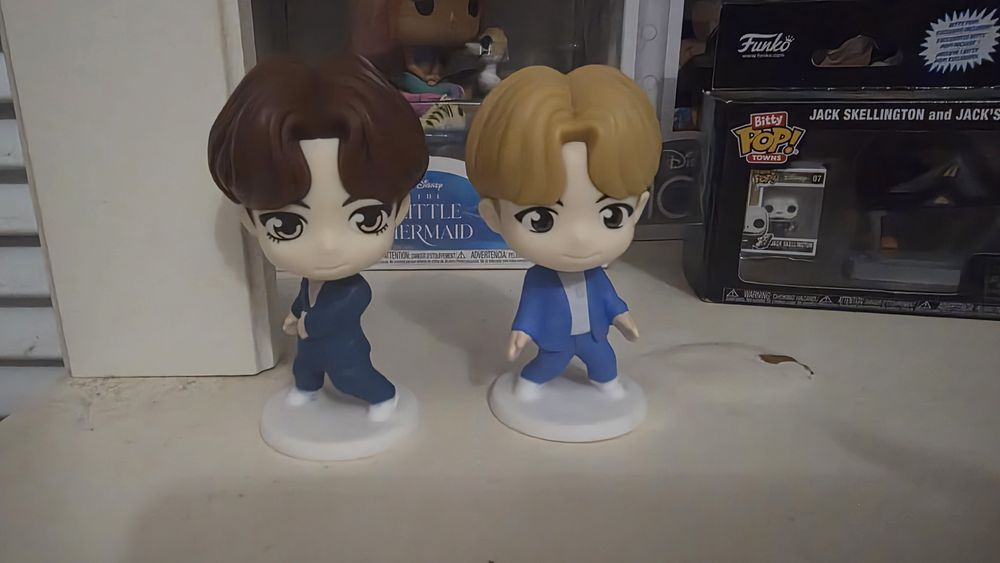 2 bonecos tiny tan macdonalds