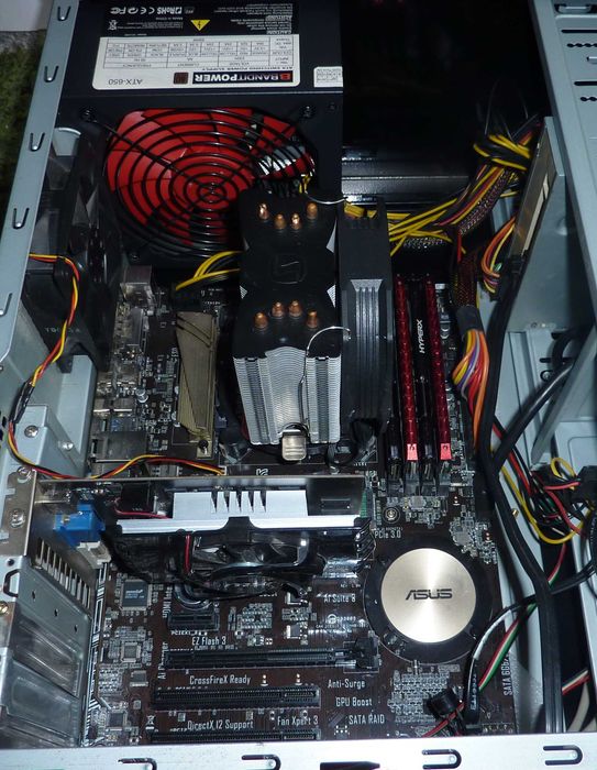 Zestaw komputerowy Asus Z170-P z monitorem